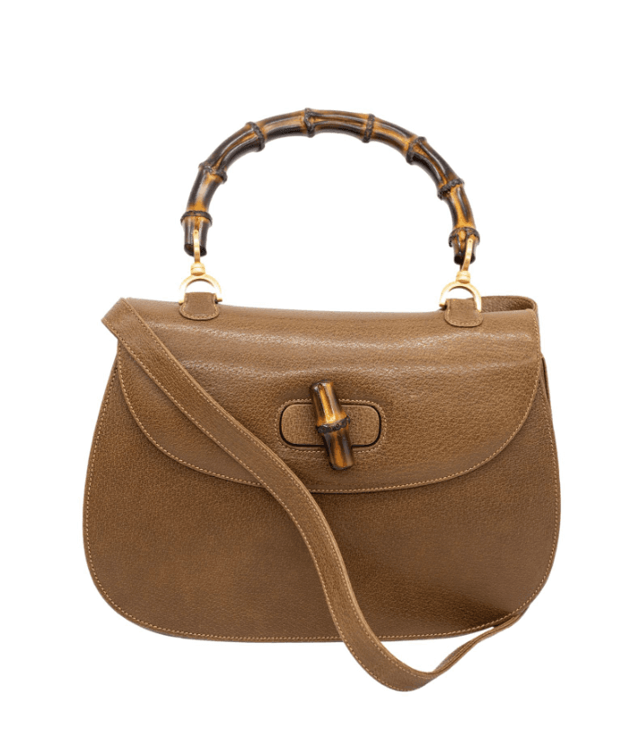Alquiler Gucci Bamboo 1947 Medium Camel - Bolso de lujo