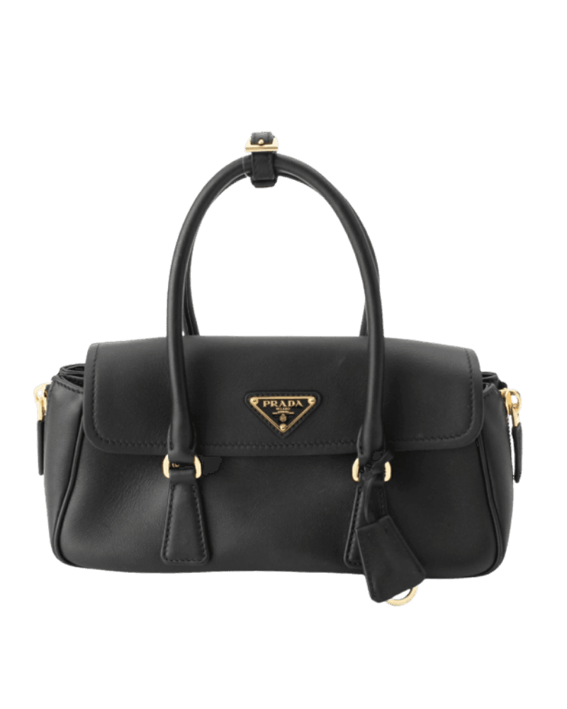 Alquiler Prada 2WAY Negro Negro - Bolso de lujo
